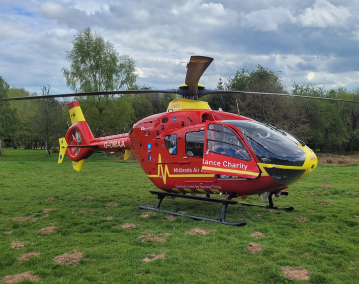 Air ambulance to the rescue